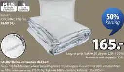 Jysk Falketind 4-seizoenen dekbed aanbieding