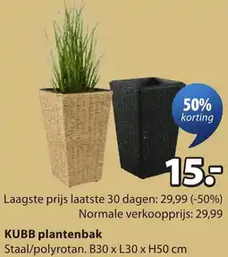 Jysk Kubb plantenbak aanbieding
