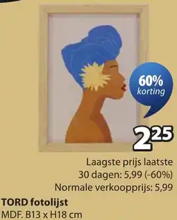 Jysk Tord fotolijst aanbieding