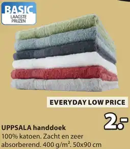 Jysk Uppsala handdoek aanbieding