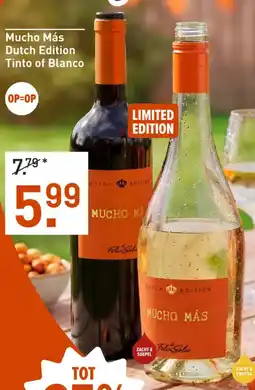 Gall & Gall Mucho Más Dutch Edition Tinto of Blanco aanbieding