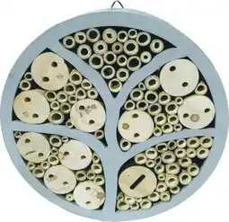 Intratuin Intratuin insectenhotel Menno blauw D 26 H 10 cm aanbieding