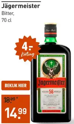 Gall & Gall Jägermeister aanbieding