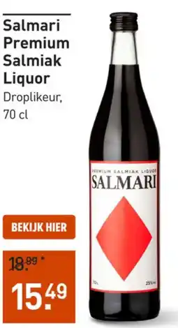 Gall & Gall Salmari Premium Salmiak Liquor aanbieding