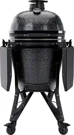 Intratuin The Bastard kamado barbecue Core Large zwart glanzend 149 x 75 x 133 cm aanbieding