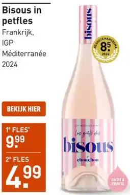 Gall & Gall Bisous in petfles aanbieding