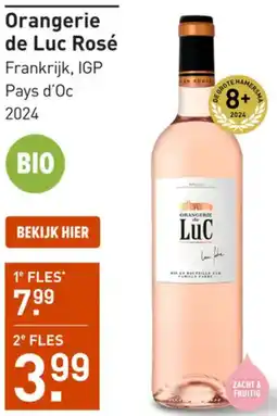 Gall & Gall Orangerie de Luc Rosé aanbieding