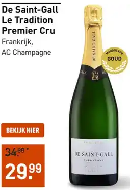 Gall & Gall De Saint-Gall Le Tradition Premier Cru aanbieding