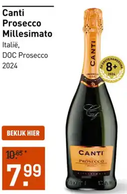 Gall & Gall Canti Prosecco Millesimato aanbieding