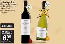 Gall & Gall La Capitana Gran Reserva Carmenère of Barrel Reserve Chardonnay aanbieding