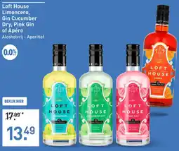 Gall & Gall Loft House Limoncero, Gin Cucumber Dry, Pink Gin of Apéro aanbieding