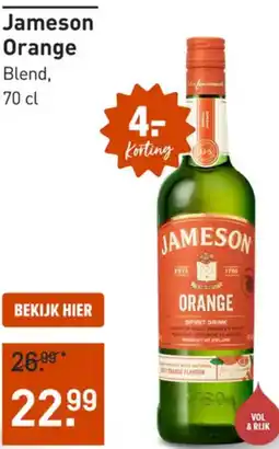 Gall & Gall Jameson Orange aanbieding