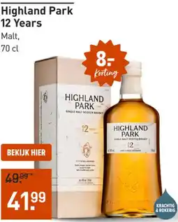 Gall & Gall Highland Park 12 Years aanbieding