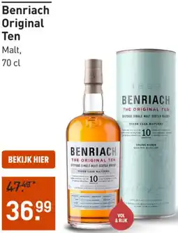 Gall & Gall Benriach Original Ten aanbieding