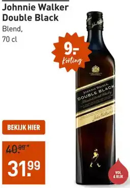 Gall & Gall Johnnie Walker Double Black aanbieding