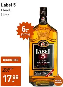 Gall & Gall Label 5 aanbieding
