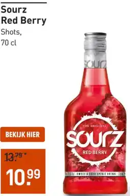 Gall & Gall Sourz Red Berry aanbieding