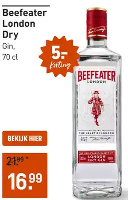 Gall & Gall Beefeater London Dry aanbieding