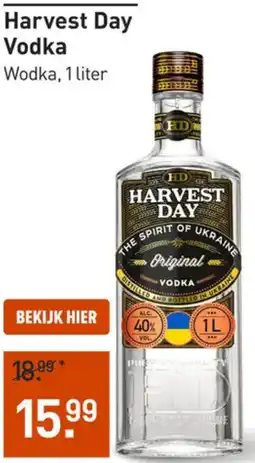 Gall & Gall Harvest Day Vodka aanbieding
