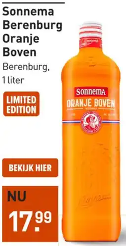 Gall & Gall Sonnema Berenburg Oranje Boven aanbieding