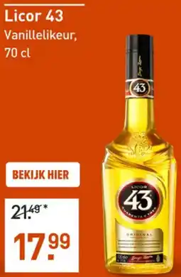 Gall & Gall Licor 43 aanbieding