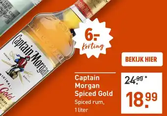 Gall & Gall Captain Morgan Spiced Gold aanbieding