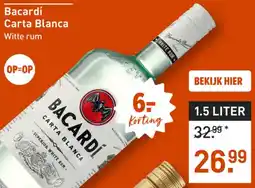 Gall & Gall Bacardí Carta Blanca aanbieding