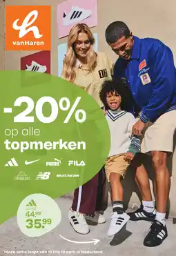 vanHaren Op alle topmerken aanbieding