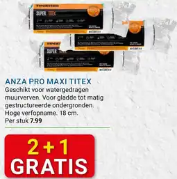 Kluswijs Anza pro maxi titex aanbieding