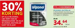 Kluswijs Wijzonol buitenlak aanbieding