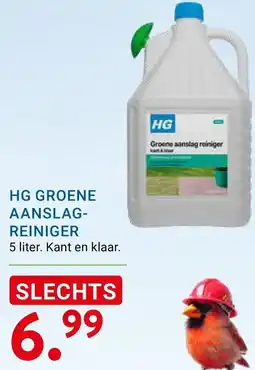 Kluswijs HG Groene aanslag reiniger aanbieding
