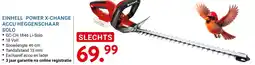 Kluswijs Einhell power x-change accu heggenschaar solo aanbieding