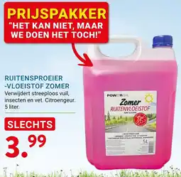 Kluswijs RUITENSPROEIERVLOEISTOF ZOMER aanbieding