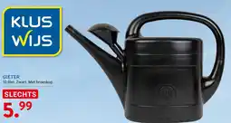 Kluswijs Gieter aanbieding