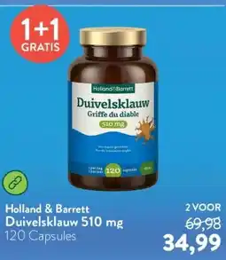 Holland & Barrett Duivelsklauw 510 mg aanbieding