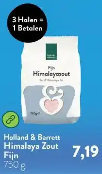Holland & Barrett Himalaya Zout Fijn aanbieding