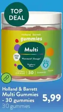 Holland & Barrett Multi Gummies - 30 gummies aanbieding