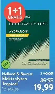 Holland & Barrett Elektrolyten Tropical aanbieding