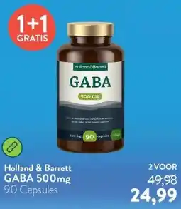 Holland & Barrett GABA 500mg aanbieding