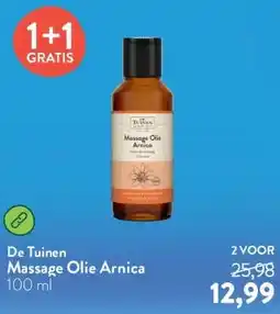 Holland & Barrett Massage Olie Arnica aanbieding