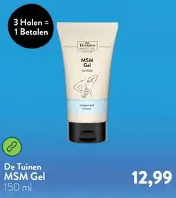 Holland & Barrett MSM Gel aanbieding