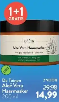 Holland & Barrett Aloë Vera Haarmasker aanbieding