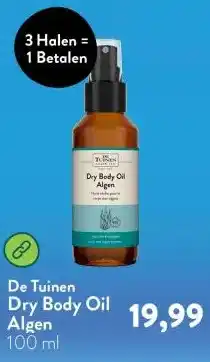 Holland & Barrett Dry Body Oil Algen aanbieding