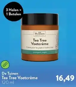 Holland & Barrett Tea Tree Voetcrème aanbieding