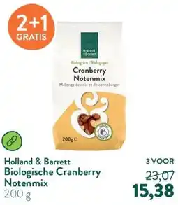 Holland & Barrett Biologische Cranberry Notenmix aanbieding