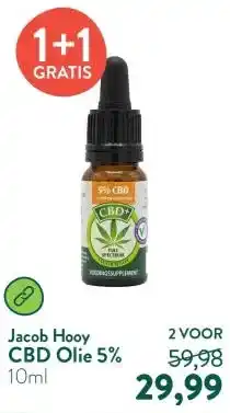 Holland & Barrett CBD Olie 5% aanbieding