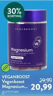 Holland & Barrett Veganboost Magnesium Gummies - 60 gummies aanbieding