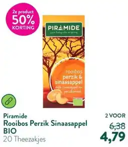 Holland & Barrett Rooibos Perzik Sinaasappel BIO aanbieding