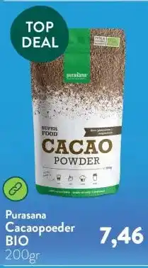 Holland & Barrett Cacaopoeder BIO aanbieding