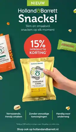 Holland & Barrett Slim en smaakvol snacken op elk moment aanbieding